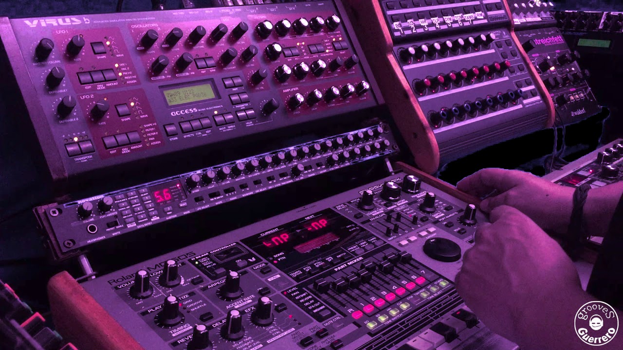 Psychedelic Disco Funk - 80's style electro house - Lynn Drum sampled -