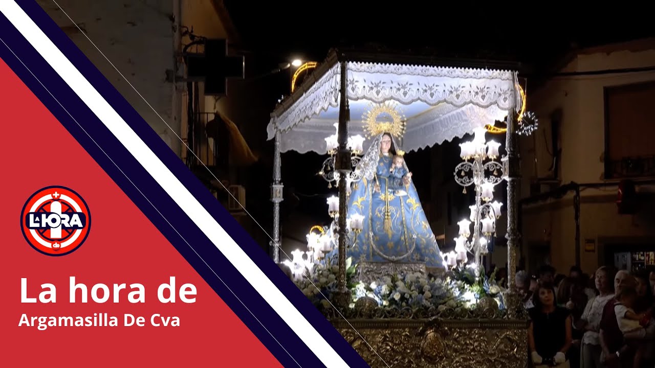 LA HORA DE ARGAMASILLA DE CALATRAVA, ENTRADA y BIENVENIDA de la VIRGEN DEL SOCORRO 2024