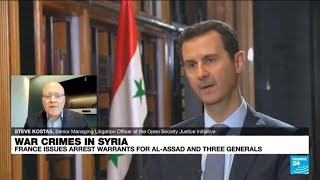 Assad arrest warrant 'historic': French court's indictment of foreign head-of-state 'unprecedented'