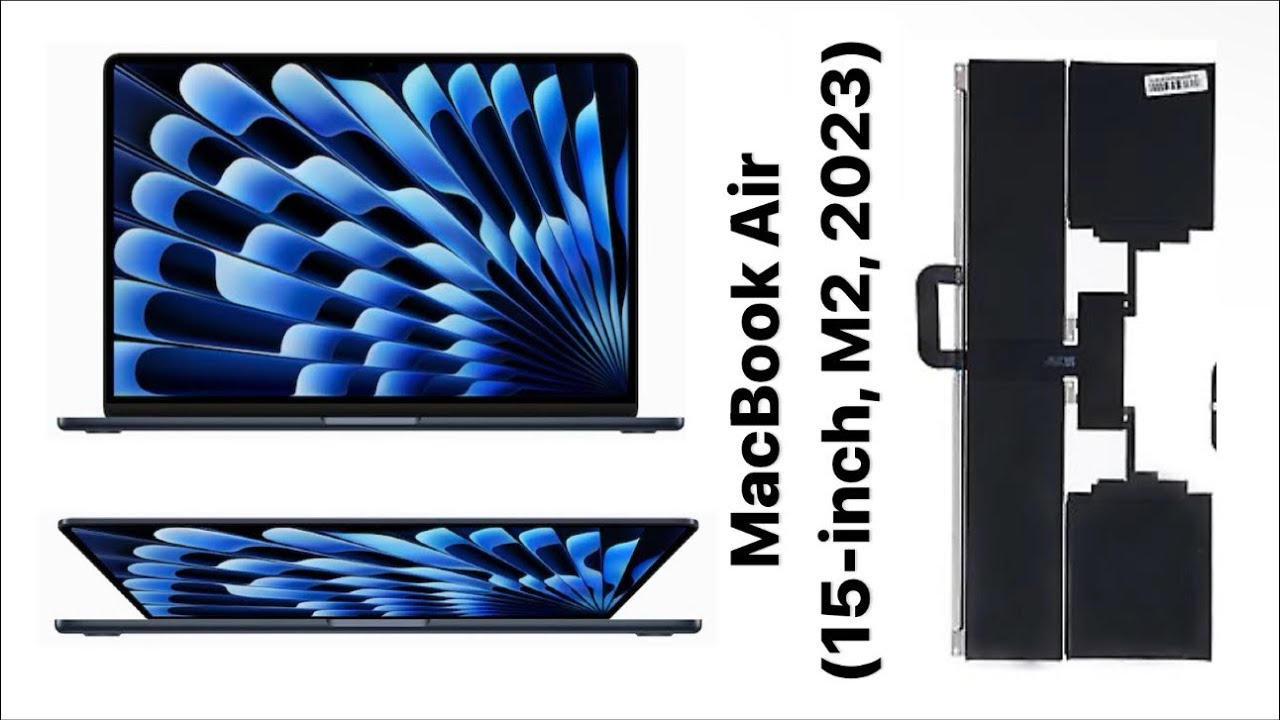MacBook Air (15-inch, M2, 2023)‎ Battery Replacement - YouTube