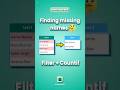 Find Missing Names in Excel 🔥 FILTER + COUNTIF Trick 😳