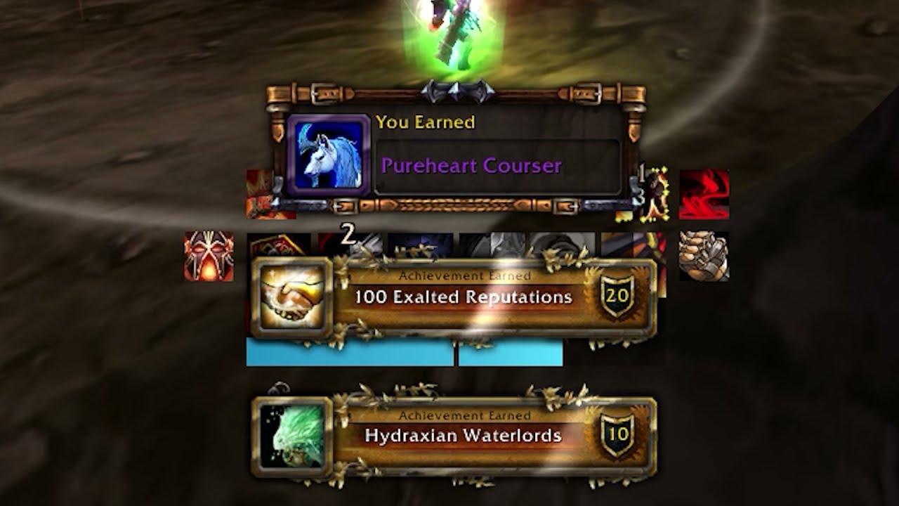 100 EXALTED REPUTATIONS | World of Warcraft
