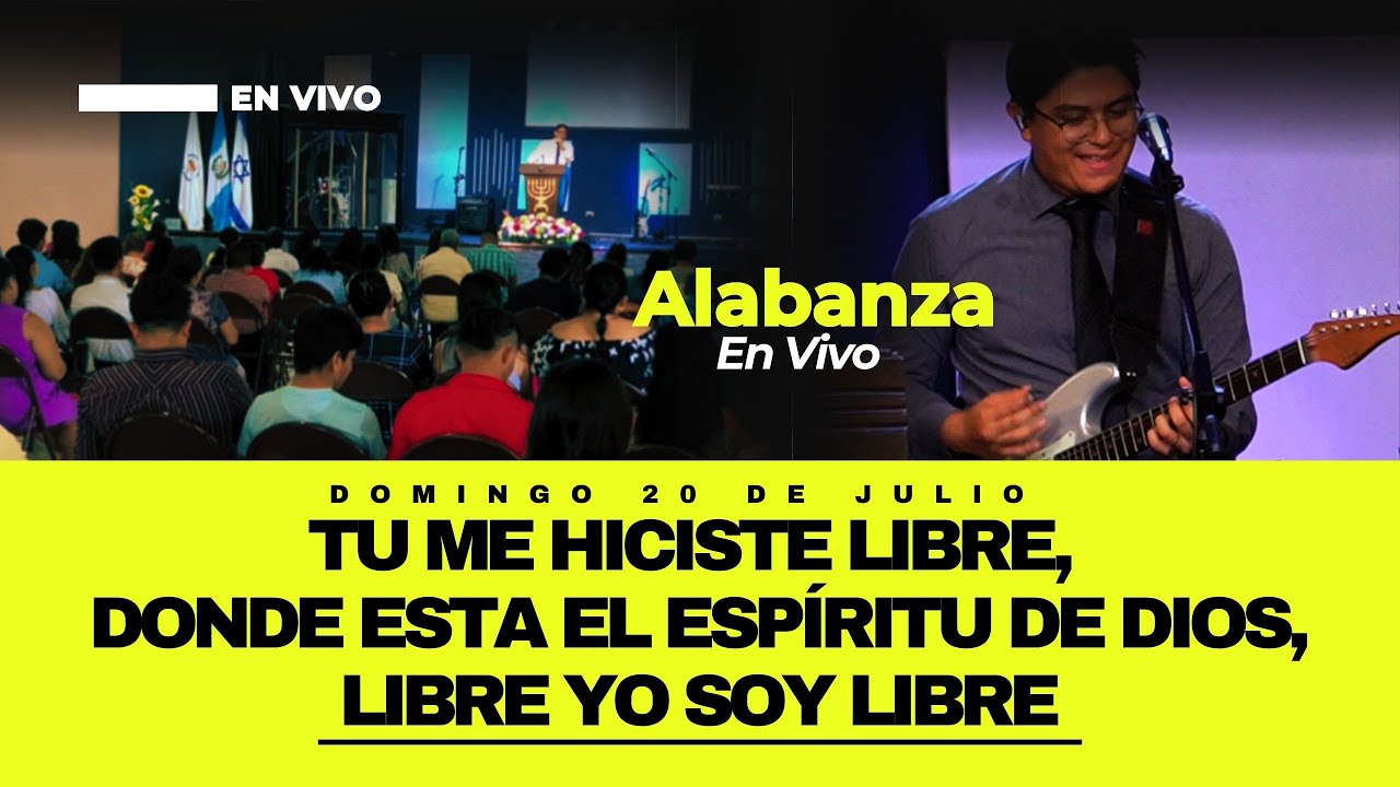 Tu Me Hiciste Libre, Donde Esta el Espíritu de Dios, Yo Soy Libre | En Vivo | Iglesia el Discípulo