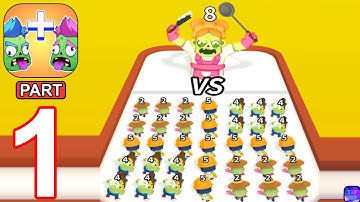 Merge Survival: Zombies - Gameplay Walkthrough Part 1 Levels 1-13 (iOS, Android Gameplay)