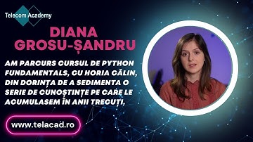 Află de la Diana cum a ajutat-o cursul nostru de Python!
