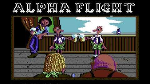 C64 One File Demo Western Games Demo by Alpha Flight (AFL) 1987!