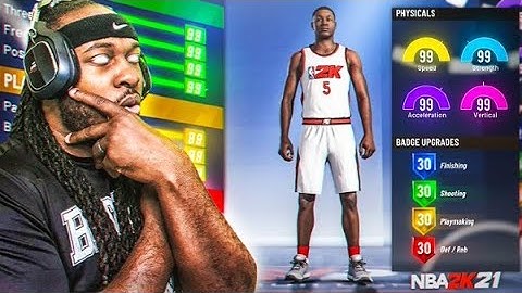 *New* Best Slashing Playmaker Build In NBA 2K21! How To Make The Greatest 6