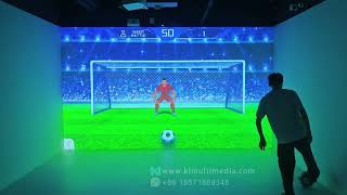 Interactive Sports Penalty Shootout | Interactive Wall Football Game with AI Goalkeeper screenshot 4
