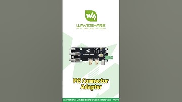 Waveshare Pi5 Connector Adapter，Dual 4K HDMI Output Adapter，Converts Micro HDMI to HDMI#raspberrypi5