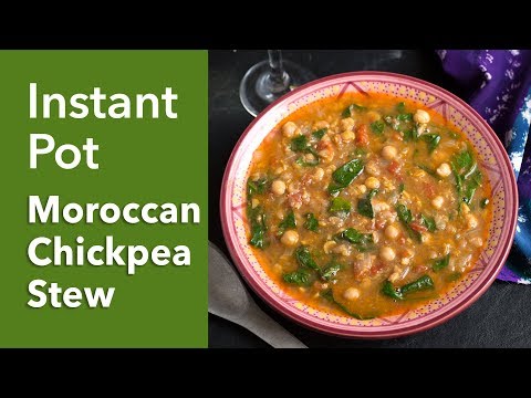 Instant Pot Moroccan Chickpea Stew