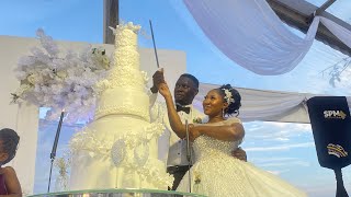 Congratulations Omukyala Nomwami Ba Ssekajas Basazze Cake Esoose Nga Bafumbo.