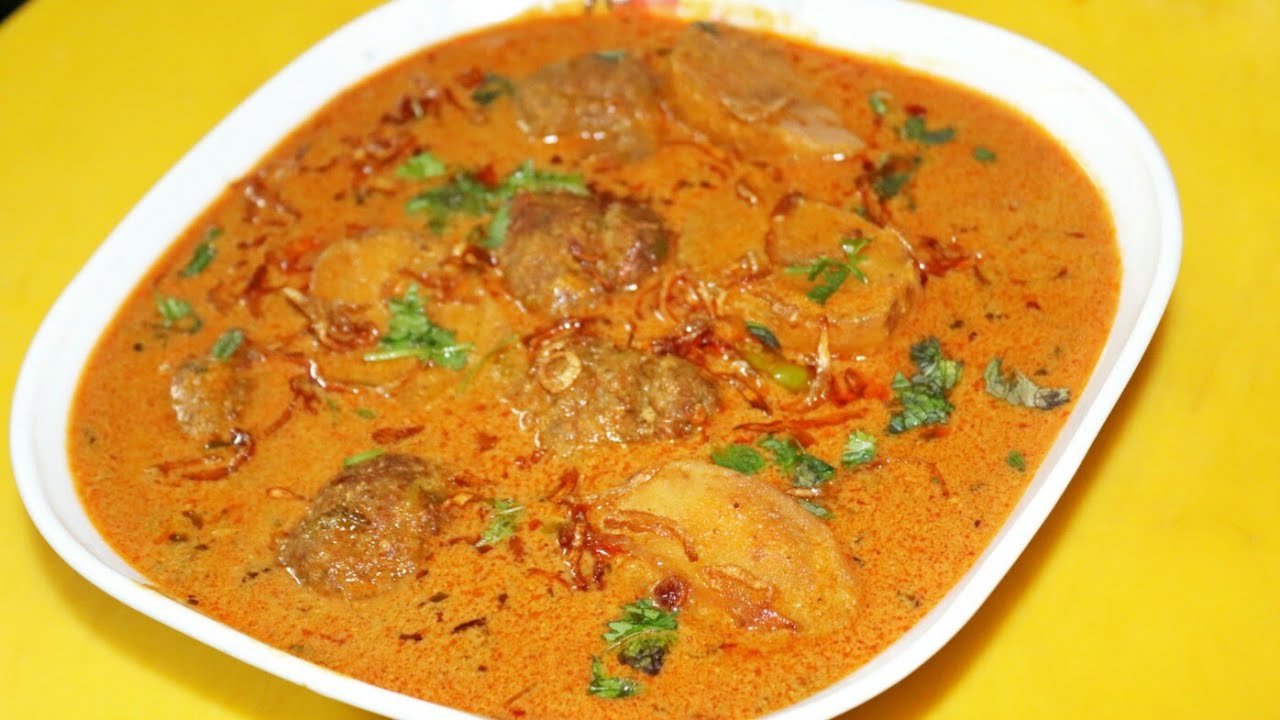 Tasty kofta korma minced meat and spices curry YouTube