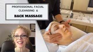 Esthetician, examiner & instructor, maria pillon, demonstrates how to
perform a professional cleansing routine and back massage techniques.
http://www.aglaia...
