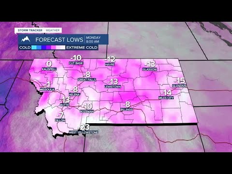 Coldest temperatures of the winter season arrive this weekend - YouTube