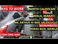 Bike to Work  North Caloocan to Ayala Makati via MacArthur Hi-way Valenzuela, August 30 2019