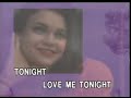 TONIGHT LOVE ME TONIGHT JONATHAN JOHANSSON KARAOKE R/L PRIA/MALE