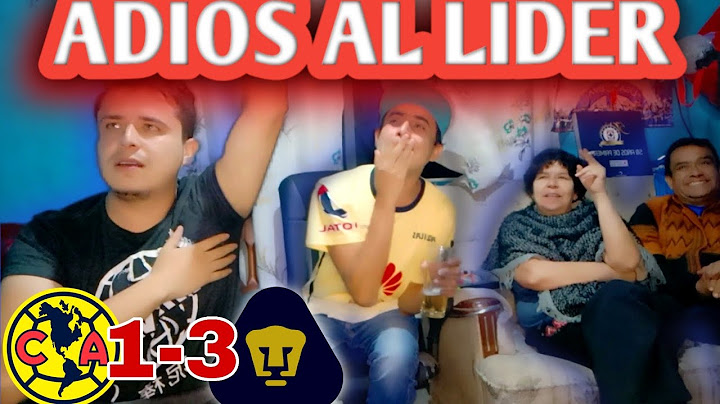 !ADIOS AL LIDER🤣/Pumas imparable/reacción América 1-3 Pumas