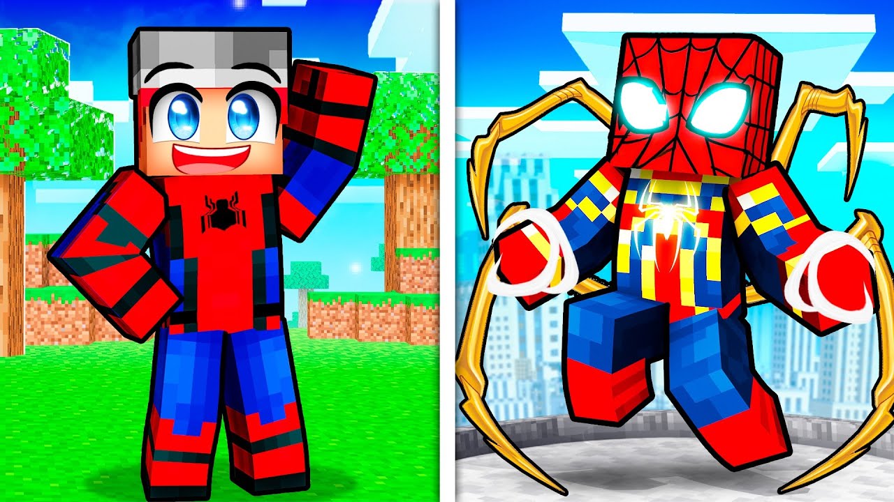 Minecraft, But With SUPERHERO UPGRADES!
