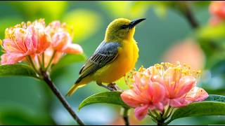 🔴 Beautiful Bird Sounds with Soft Piano 🍃 Calming Music for Mental Clarity, Meditation 🍃LIVE 24/7 screenshot 1