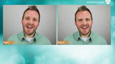 Over The Rainbow, Unison or 2 Part, Balanced Voices arr. by Audrey Snyder, Sung by Matthew Curtis