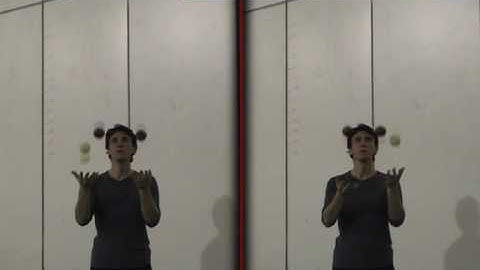 Juggling tutorial: 3 ball columns variations
