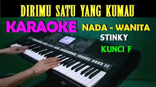 CINTA SUCI - STINKY | KARAOKE NADA WANITA [C=DO]