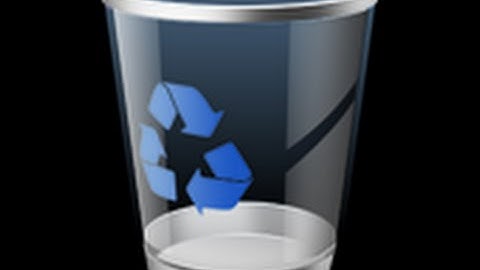 Fix The Recycle Bin Icon Is Missing From Your Desktop In Windows 7 Step By Step Tutorial