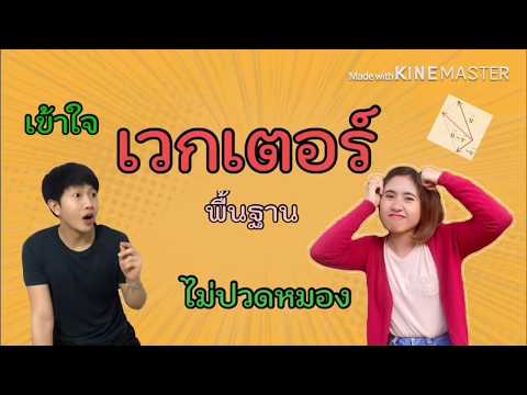 เวกเตอร์ ฟิสิกส์ ( เทคนิคการคำนวณเวกเตอร์เบื้องต้น )