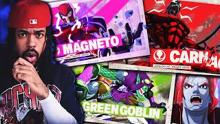 Magneto Green Goblin U0026 Carnage Revealed For Marvel Tokon Fighting Souls