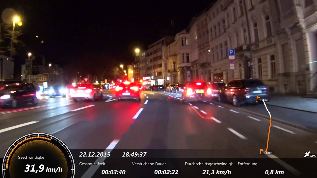 22.12.2015 Normalur-Monheimsallee mit dem Rad