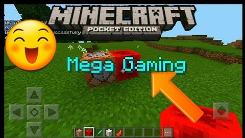 ●How To Make A Text Appear On Your Screen!!||MCPE 1.0.5!!||●