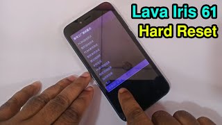 Lava Iris 61[LN9910] Hard Reset | Factory Reset | Lava 61 Pattern Unlock | Iris 61 Pin Lock Reset |