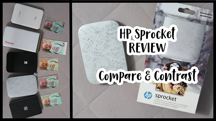 HP Sprocket Review & Demo | Compare to Canon Ivy, Kodak Smile, Lifeprint, Polaroid Hi-Print