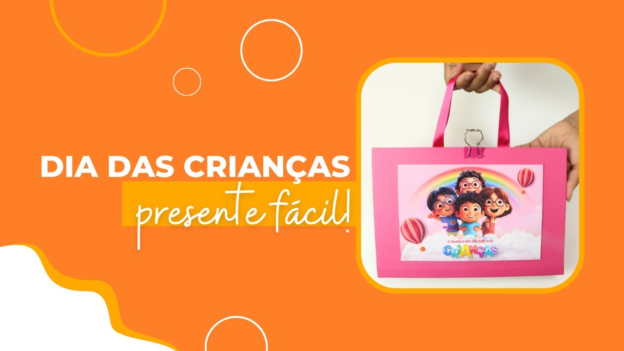 Capa do vídeo Ideia Dia das crianças: Maleta personalizada linda e fácil | Marpax