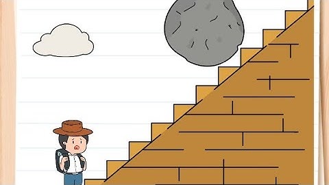 brain test all star level 503 save the man from the boulder | brain test all star level 53