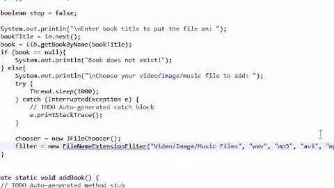 Java: Extended Simple Library System (Part 5)