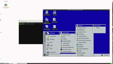 Raspberry Pi running Windows 95