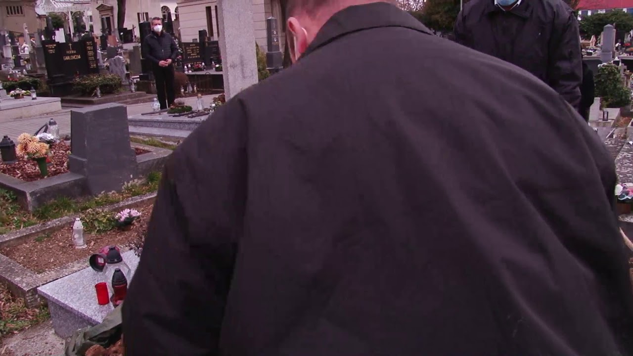 Pohrebné obrady z cintorína / Bestattungszeremonien auf dem Friedhof am 13.März 2021 um 10.50 Uhr