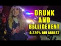 Belligerent Drunk 24-Year-Old Blames the Police if She Loses Her Job