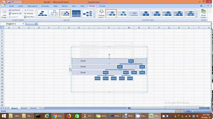 Microsoft Excel Tricks -: Create Tree Structure in Excel