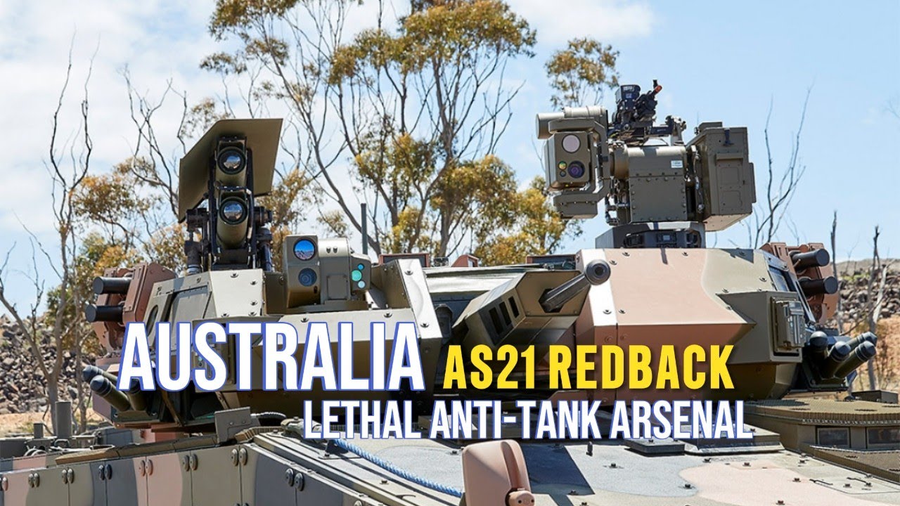 AS21 Redback’s Deadly Anti-Tank Upgrades – Australia’s New Tank Killer!