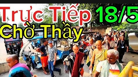 Mỵ vlog đang phát trực tiếp! Chờ Đợi  Thầy Minh Tuệ..#thayminhtue #suminhtue