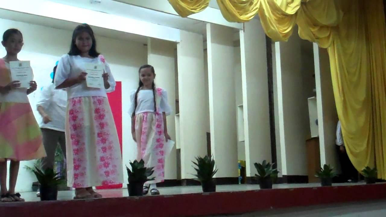 Eboy's 1st Grading Period Honors Program 2012 - YouTube