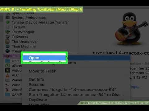 How to Convert  GPX to GP5 with Tuxguitar - Wikivideo