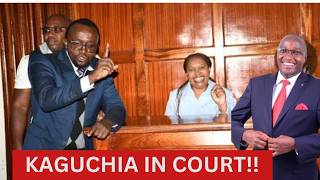 LIVE : Gachagua ally MP Kaguchia in Court over Trumped up Charges!