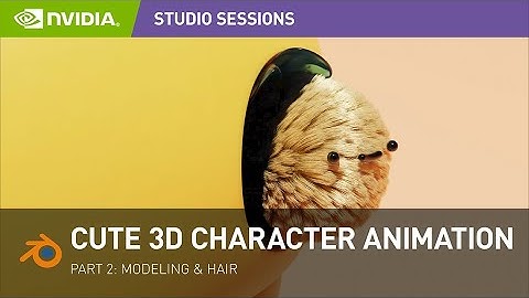 Blender Tutorial: Create a Cute 3D Character Animation Part 2: Modeling & Hair w/ Tadej Blažič