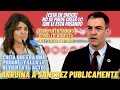 SÁNCHEZ invita a una escritora a su ACTO ESTELAR creyendo que era PROGRE ¡¡Y LE BOICOTEA EL ACTO!!