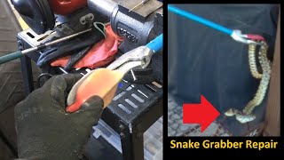 Midwest Tongs "Gentle Giant" Snake Grabber Repair & Modification, Disassembly (Snake Catcher Tool)