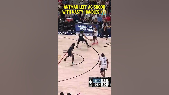 Aaron Gordon looked SHOCKED after Antman COOKED HIM AGAIN!