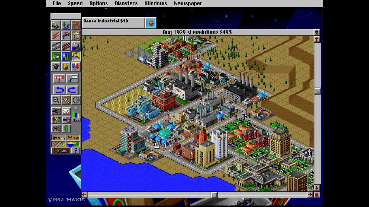 Simcity 2000: Levelution city part 1